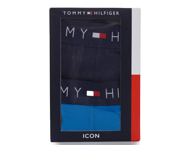 Boxerky Tommy Hilfiger Cotton ICON 2 balení Imperial blue Peacoat1